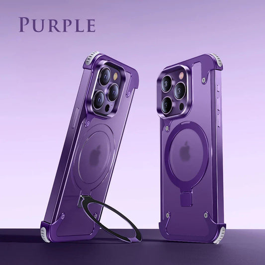 Metal Magnetic Frameless Cover for iPhone - FonKayz