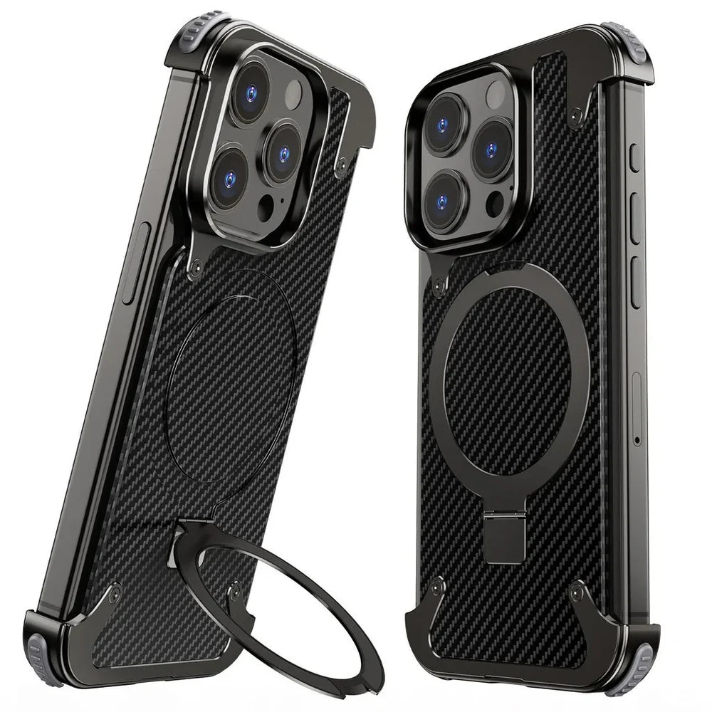 Anti-Collision Carbon Fiber Cover for iPhone - FonKayz