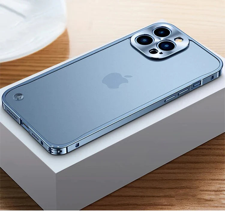 Metal Frame Lens Protection Cover for iPhone