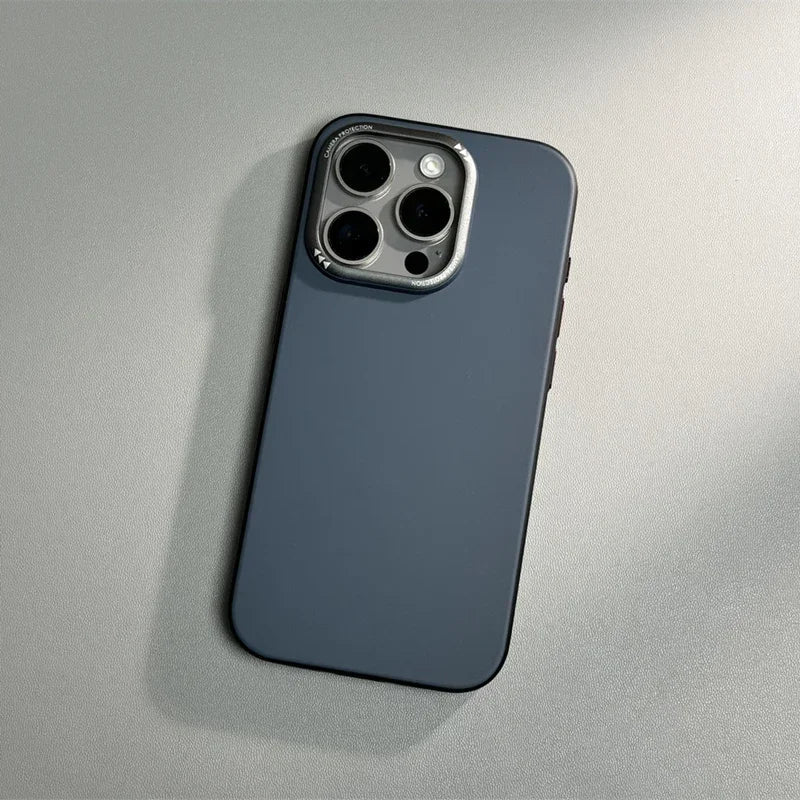 Metal Lens Magnetic Cover for iPhone