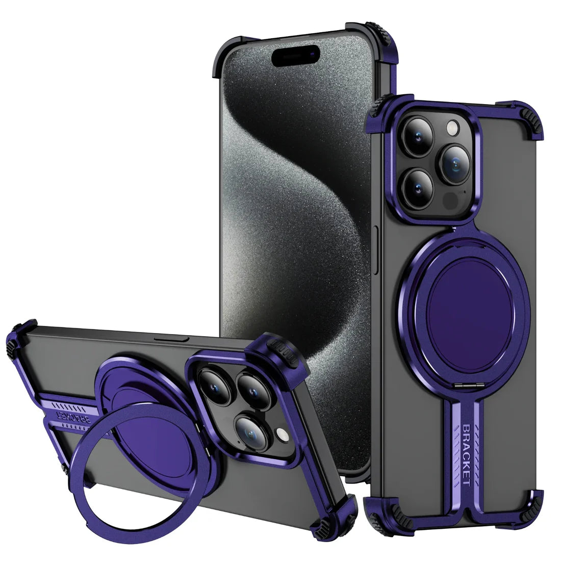 Shockproof Frameless Cover for iPhone