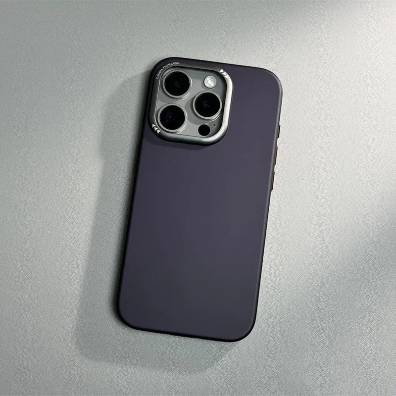 Metal Lens Magnetic Cover for iPhone