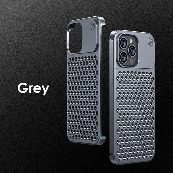 Aromatherapy Aluminum Alloy Cover for iPhone - FonKayz