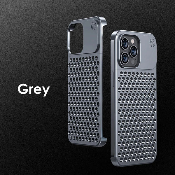 Aromatherapy Aluminum Alloy Cover for iPhone