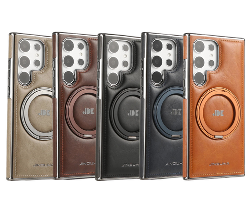 RingLux™ 360° Leather MagStand Case (MagSafe)