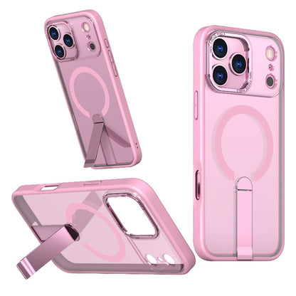 AirStand™ Magnetic Clear Case — Shockproof with Kickstand & MagSafe