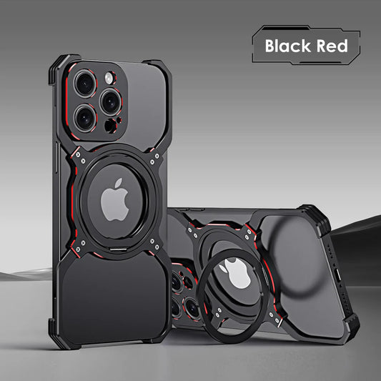 Metal Rimless Magnetic Cover for iPhone - FonKayz