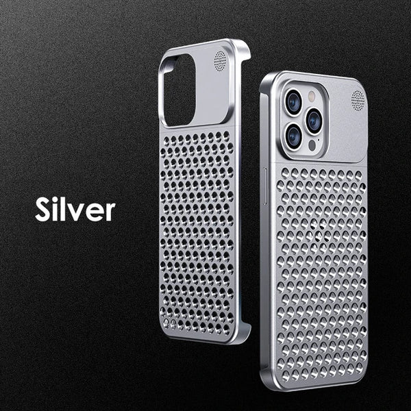 Aromatherapy Aluminum Alloy Cover for iPhone