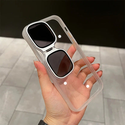 Folding Bracket Sunglasses Cover for iPhone - FonKayz