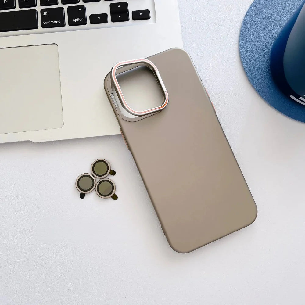 Luxury Invisible Holder Cover for iPhone