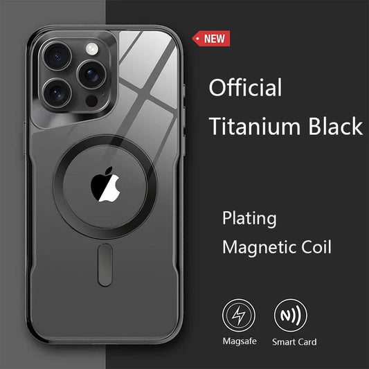 Luxury Plating Magnetic Cover for iPhone - FonKayz