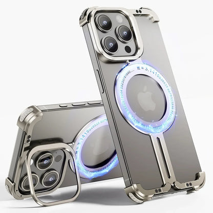 Metal Rimless Lens Holder Cover for iPhone - FonKayz
