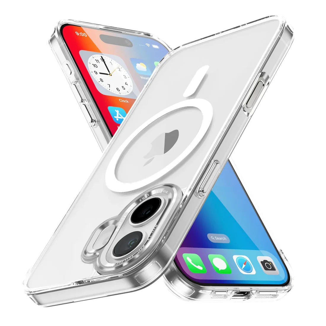 Luxury Desert Gold Clear Cover for iPhone - FonKayz