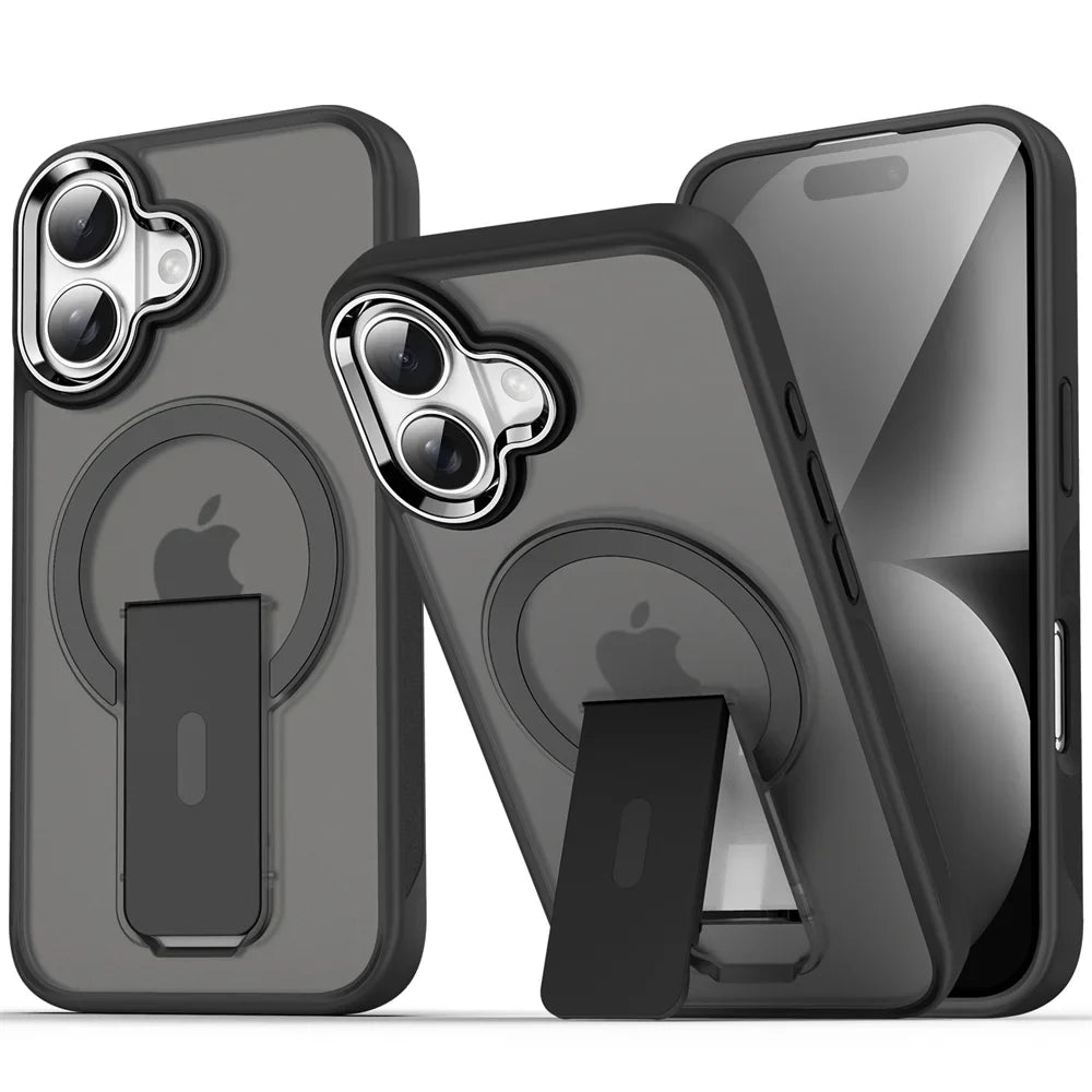 Shockproof Bumper Stand Cover for iPhone