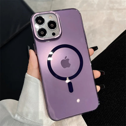 Crystal Ultra-Thin MagSafe Cover for iPhone - FonKayz
