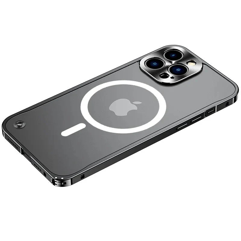 High-End Metal Magnetic Cover for iPhone