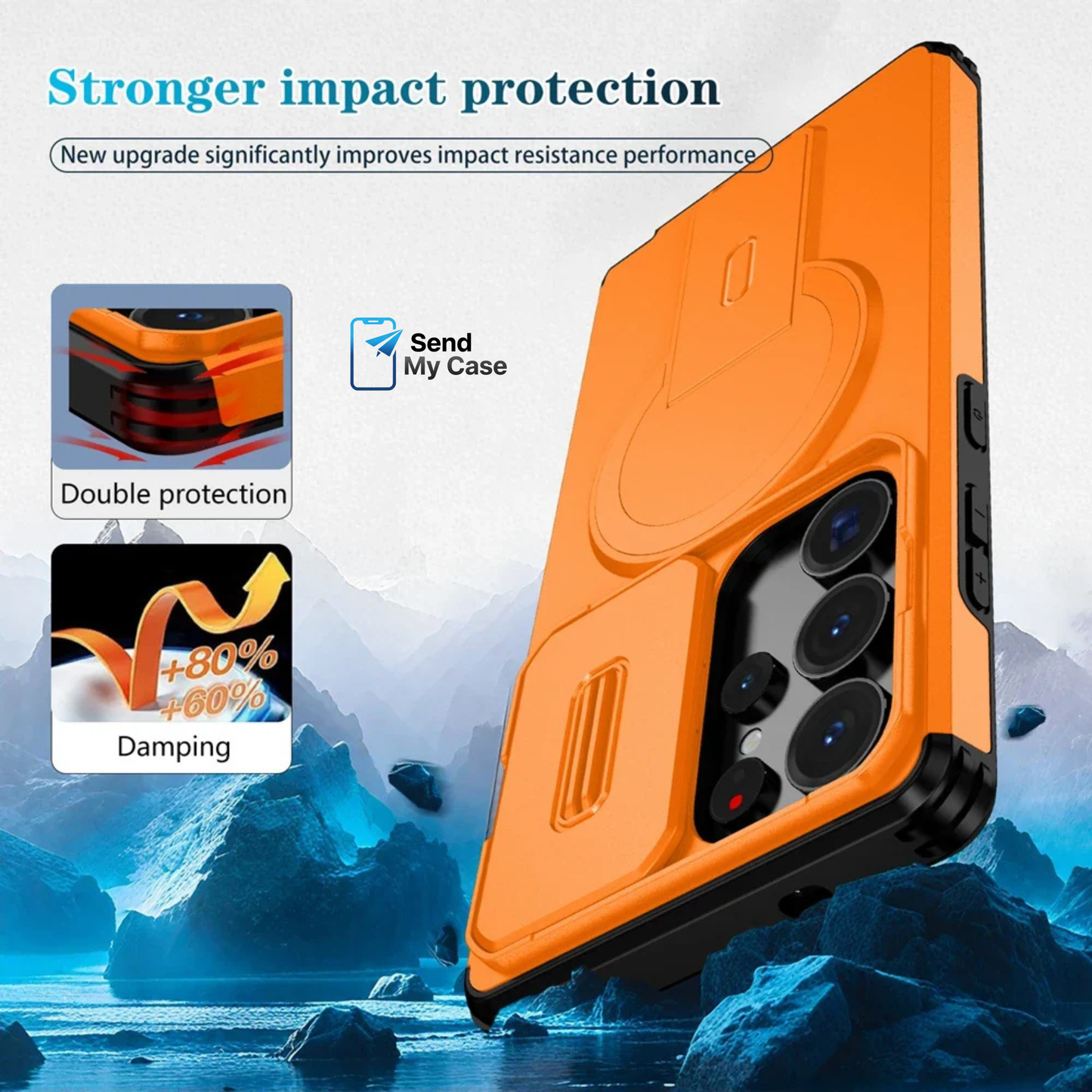 Samsung Galaxy S26 Ultra MagSafe Stand Armor Case