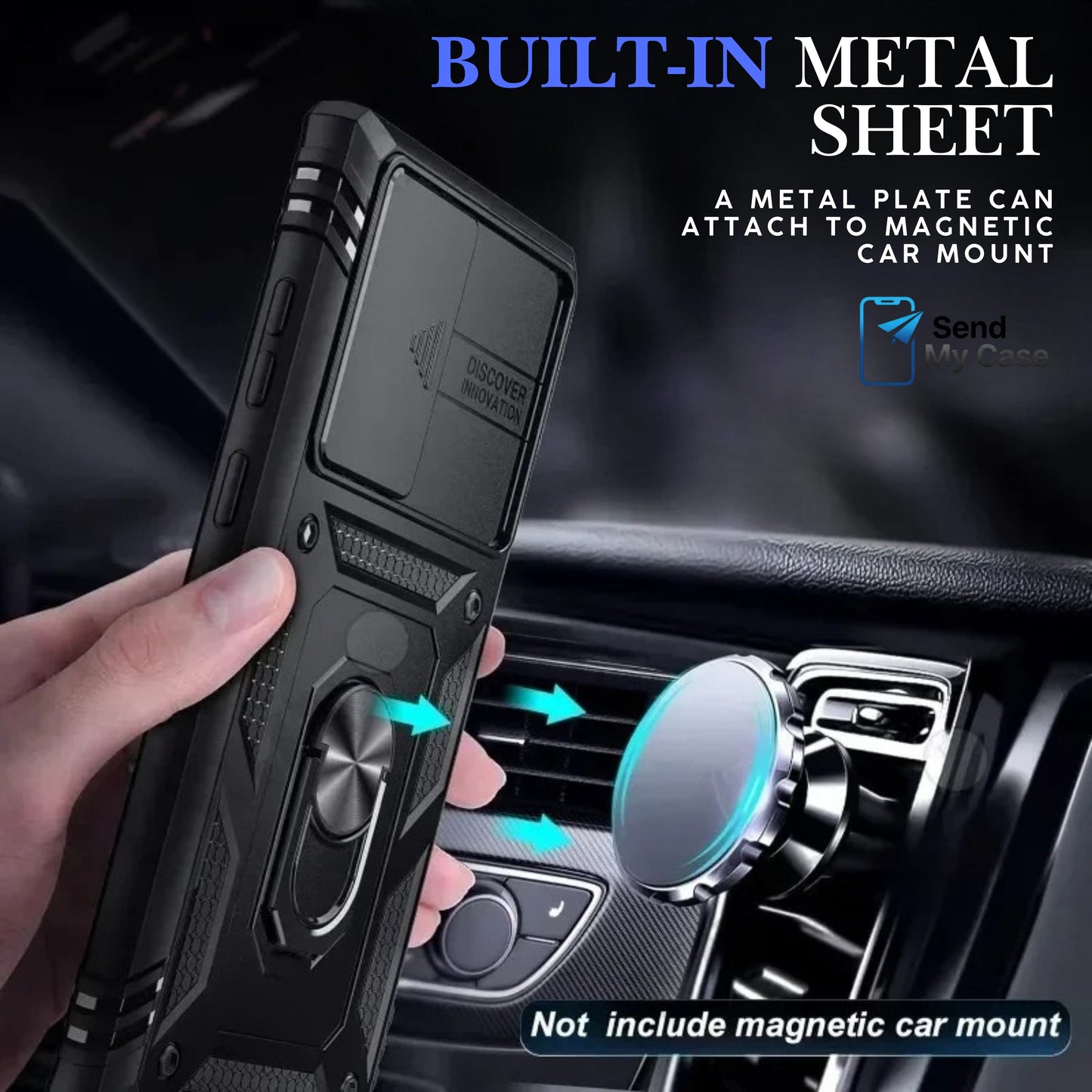 Galaxy S26 Ultra Kickstand Case With Sliding Camera Cover