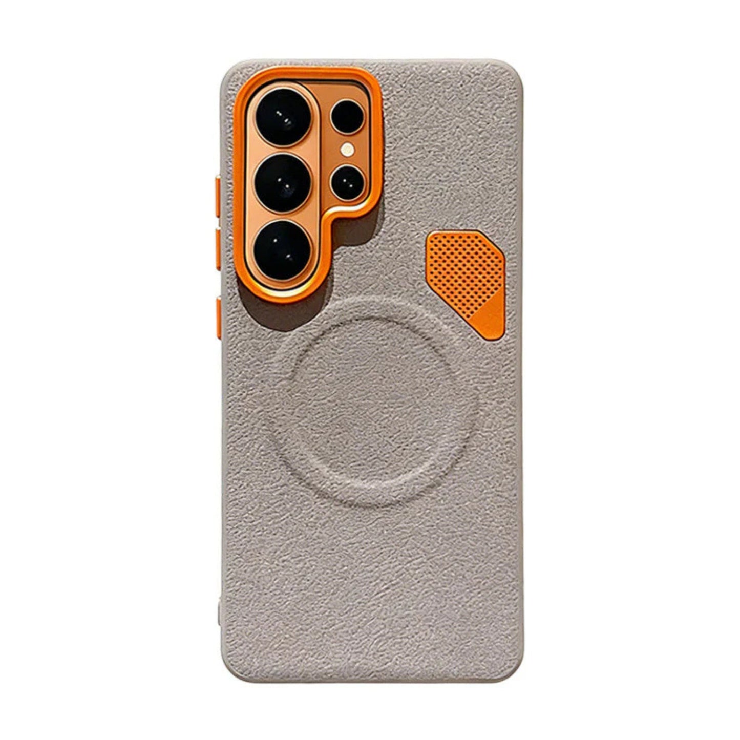 Galaxy S26 Ultra MagSafe Cooling Case In Matte Leather