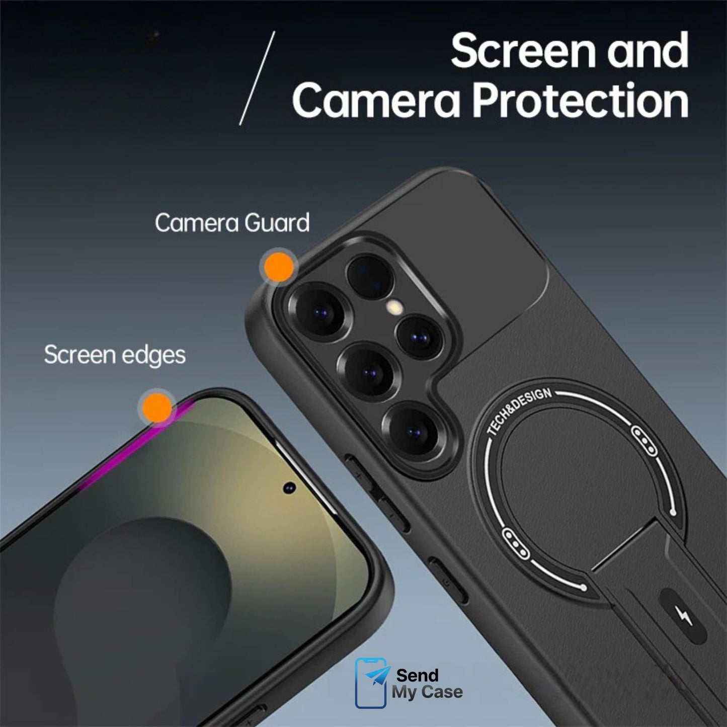 Galaxy S26 Ultra Rugged MagSafe Kickstand Case