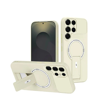 Galaxy S26 Ultra Rugged MagSafe Kickstand Case