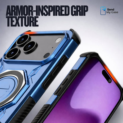 Samsung Galaxy S26 Ultra Magnetic Kickstand Ring Armor Case