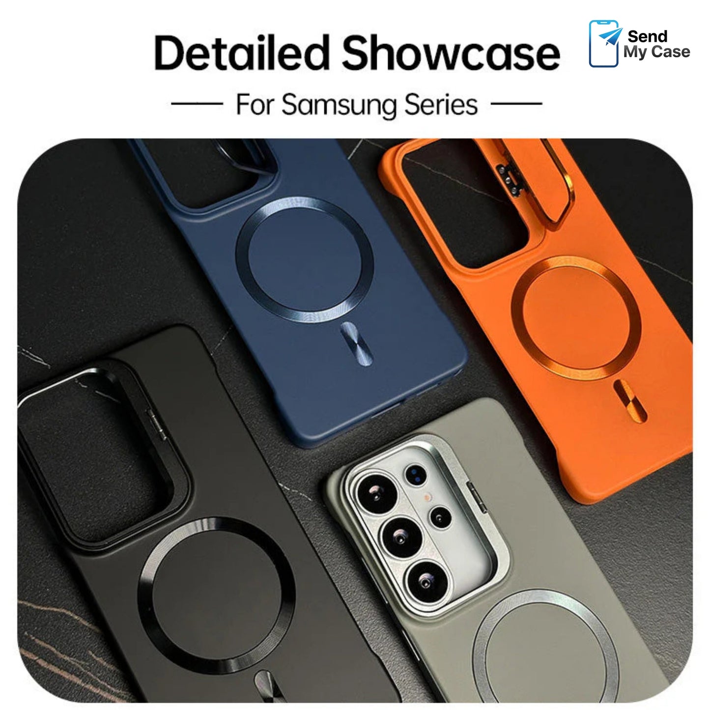 Samsung Galaxy S26 Ultra Ultra-Thin MagSafe Kickstand Case