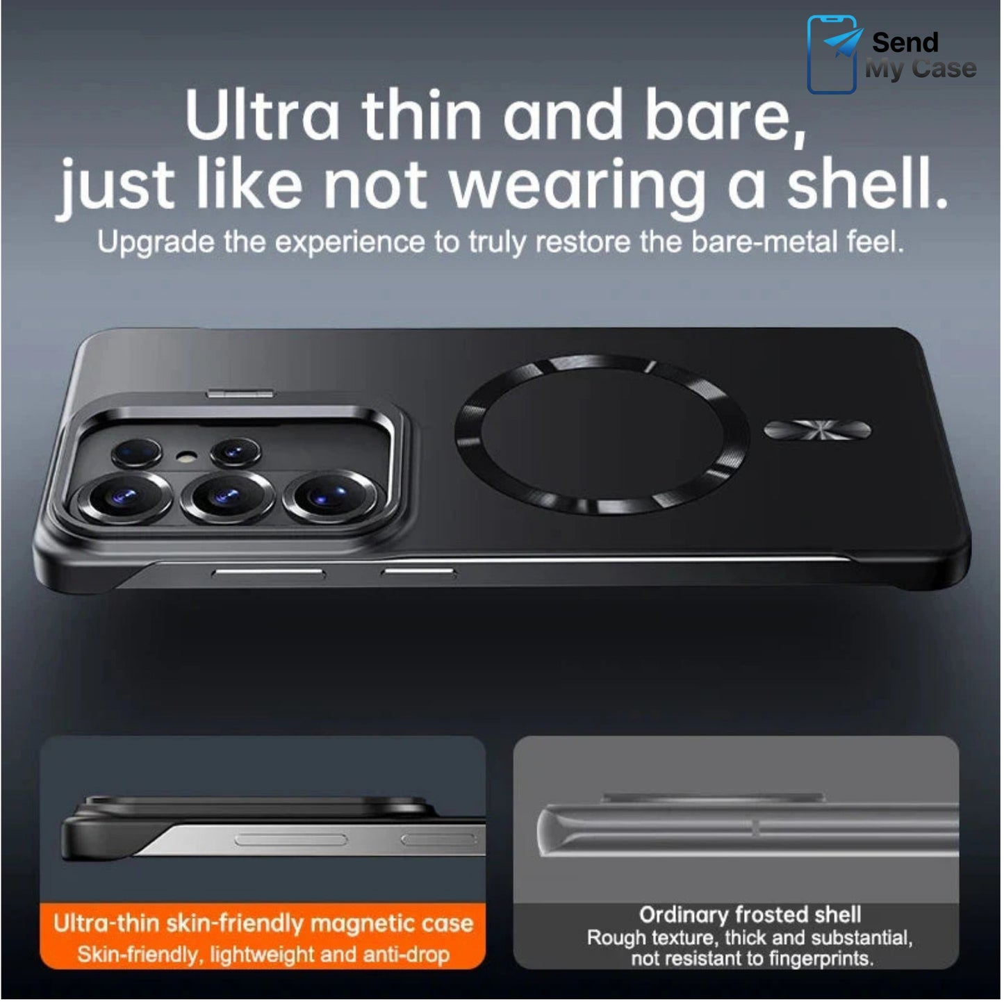 Samsung Galaxy S26 Ultra Ultra-Thin MagSafe Kickstand Case
