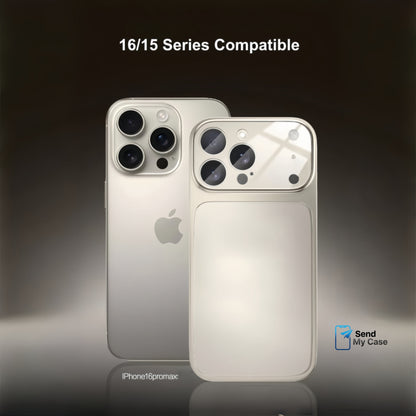 iPhone 17 Pro Max Large Window Camera Case With Hybrid Armor Frame