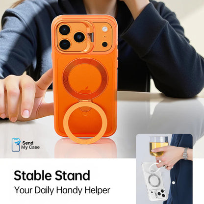 iPhone 17 Pro Max Magnetic Dual Stand Clear MagSafe Case