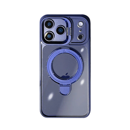 iPhone 17 Pro Max Magnetic Dual Stand Clear MagSafe Case