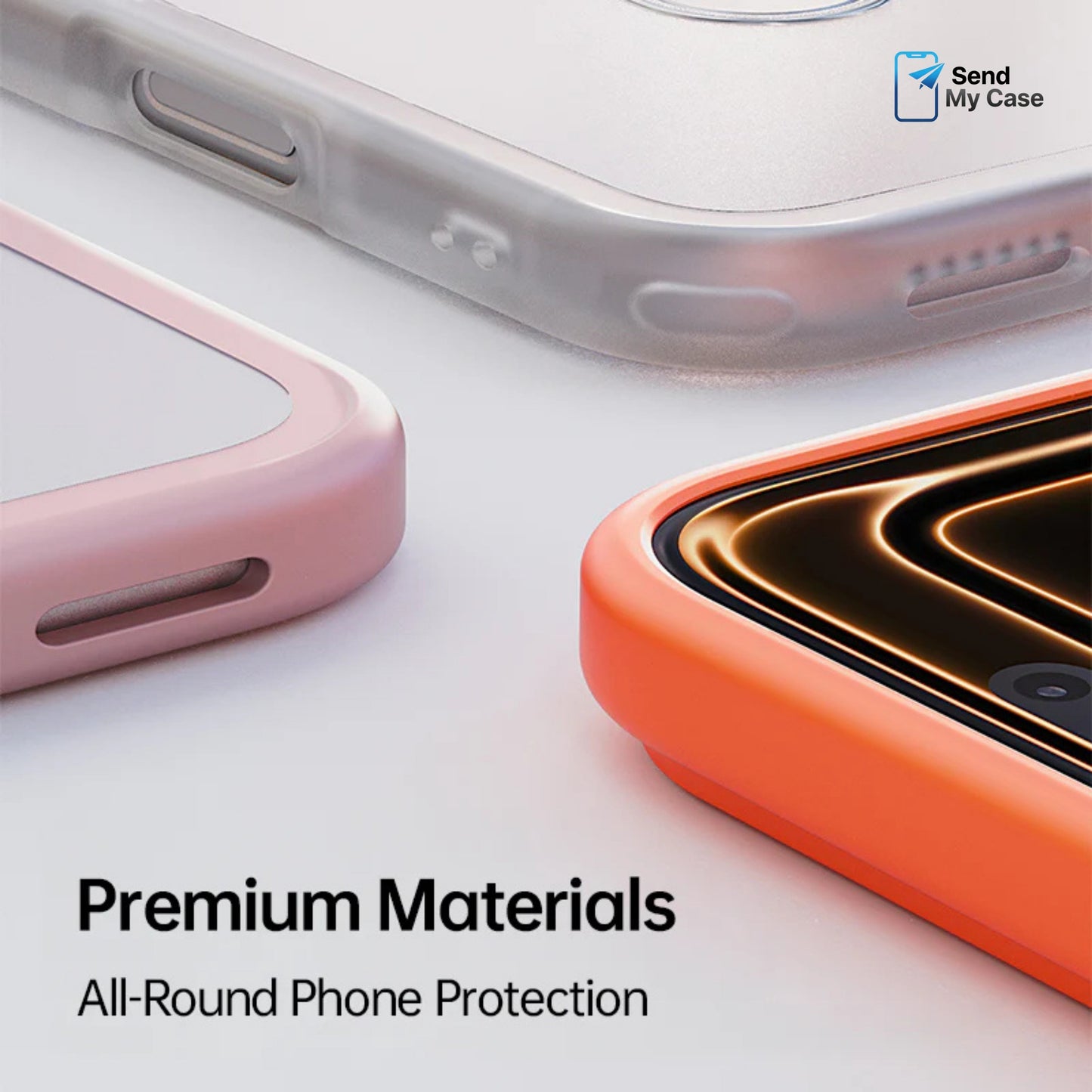 iPhone 17 Pro Max Magnetic Dual Stand Clear MagSafe Case