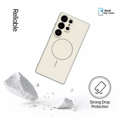 Galaxy S26 Ultra MagSafe Matte Case With Metal Buttons