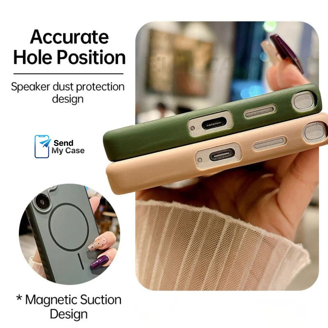 Galaxy S26 Ultra MagSafe Matte Case With Metal Buttons