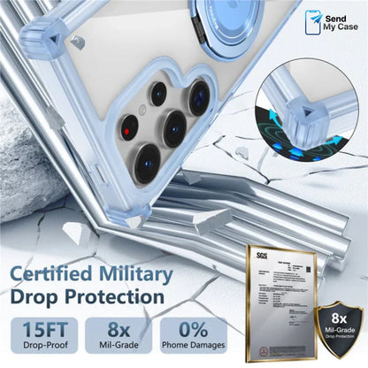 Galaxy S26 Ultra MagSafe Ring Stand Clear Case
