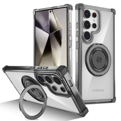 Galaxy S26 Ultra MagSafe Ring Stand Clear Case