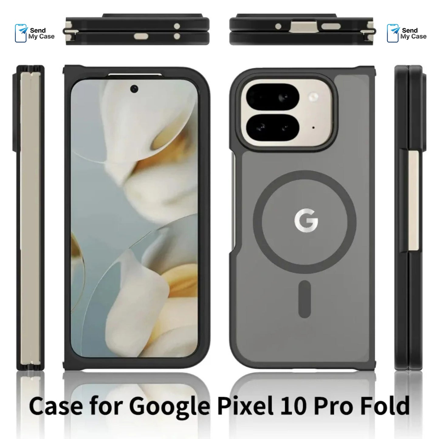 Google Pixel 10 Pro Fold MagSafe Clear Shield Case