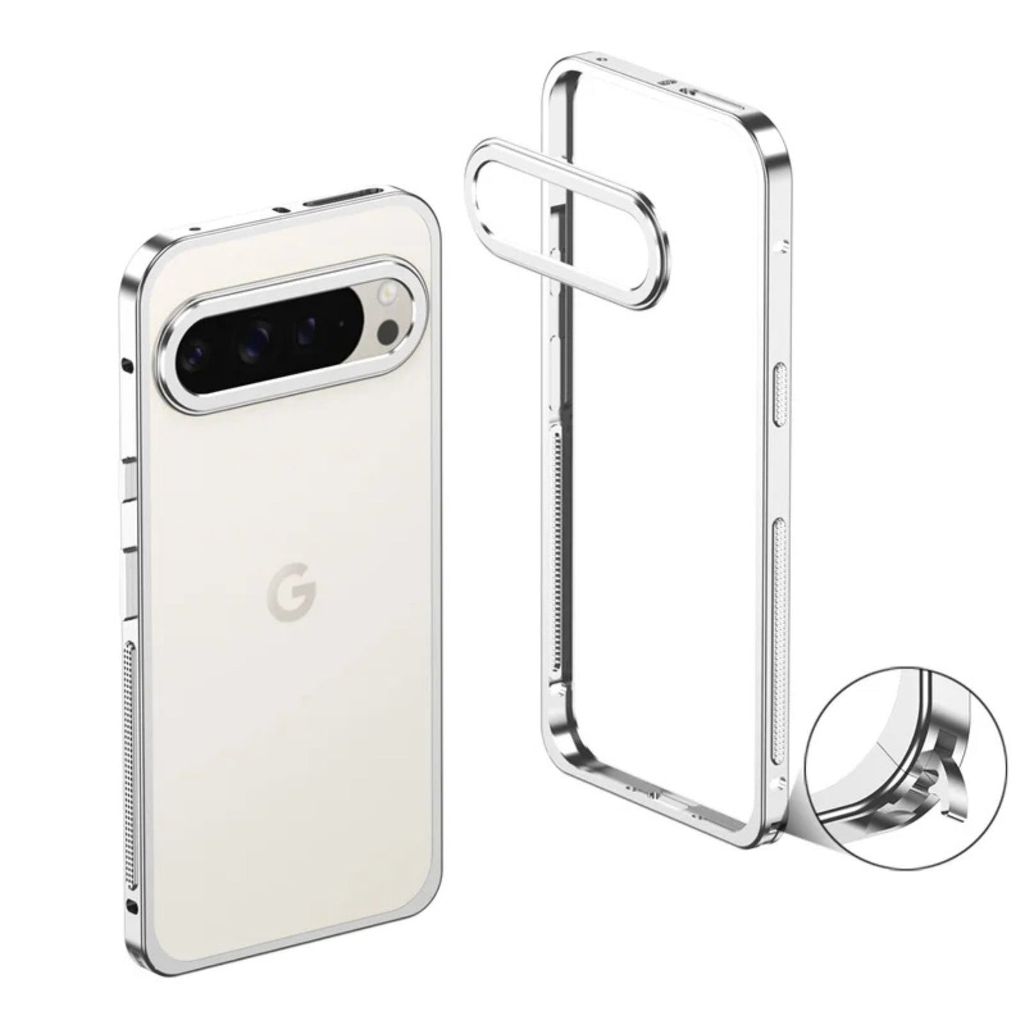 Google Pixel 10 Pro XL Metal Heat Dissipation Case