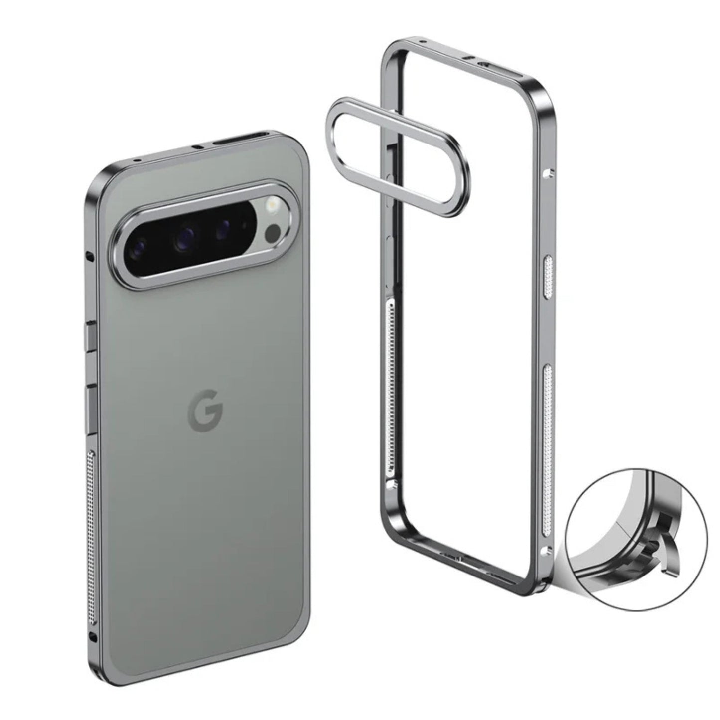 Google Pixel 10 Pro XL Metal Heat Dissipation Case