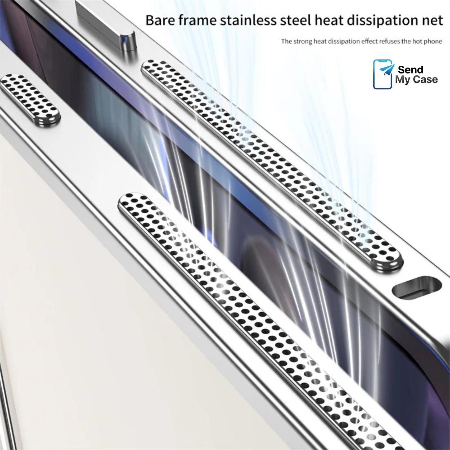 Google Pixel 10 Pro XL Metal Heat Dissipation Case