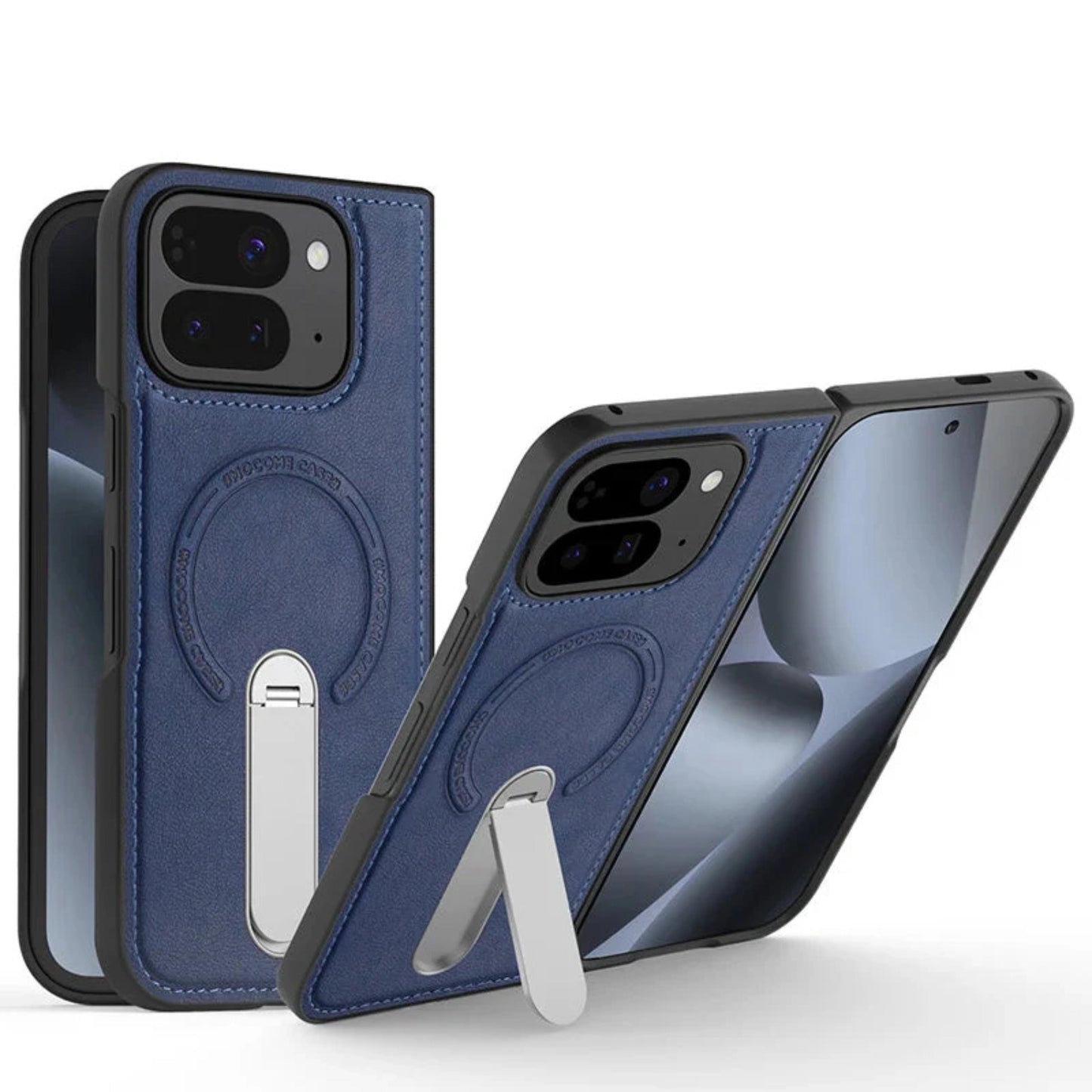 Magnetic Leather Stand Case for Google Pixel 10 Pro Fold
