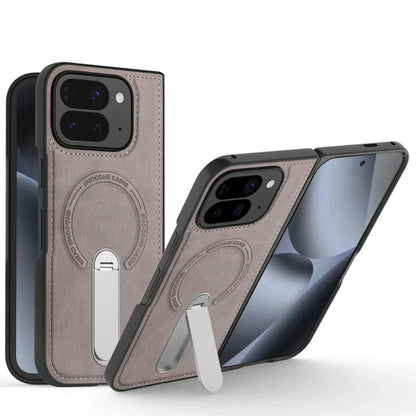 Magnetic Leather Stand Case for Google Pixel 10 Pro Fold