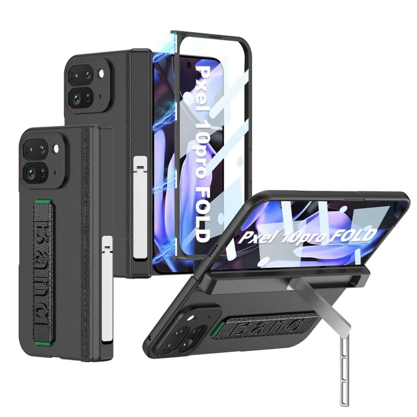 Pixel 10 Pro Fold Grip Band Stand Case