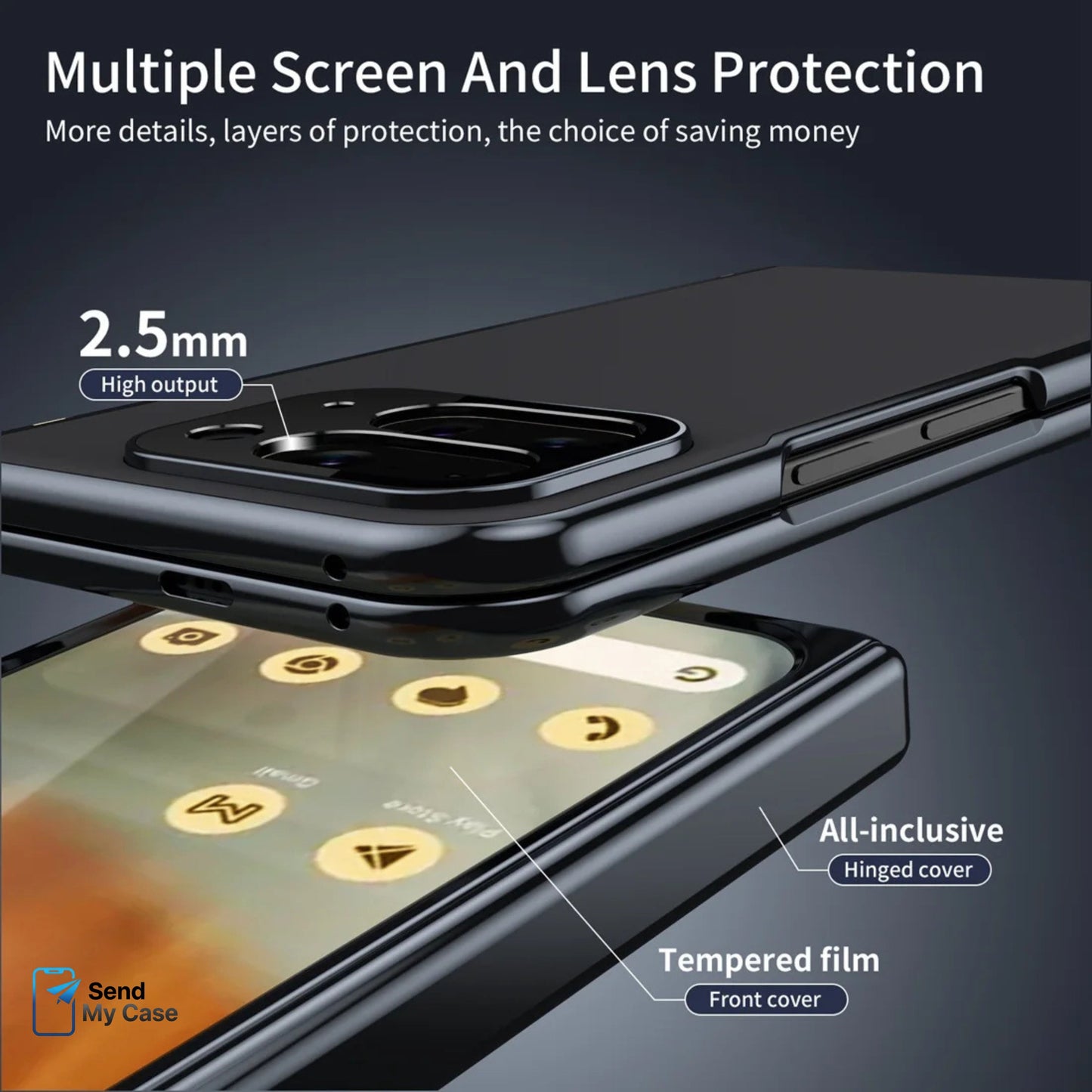 Pixel 10 Pro Fold HingeGuard Glass Case