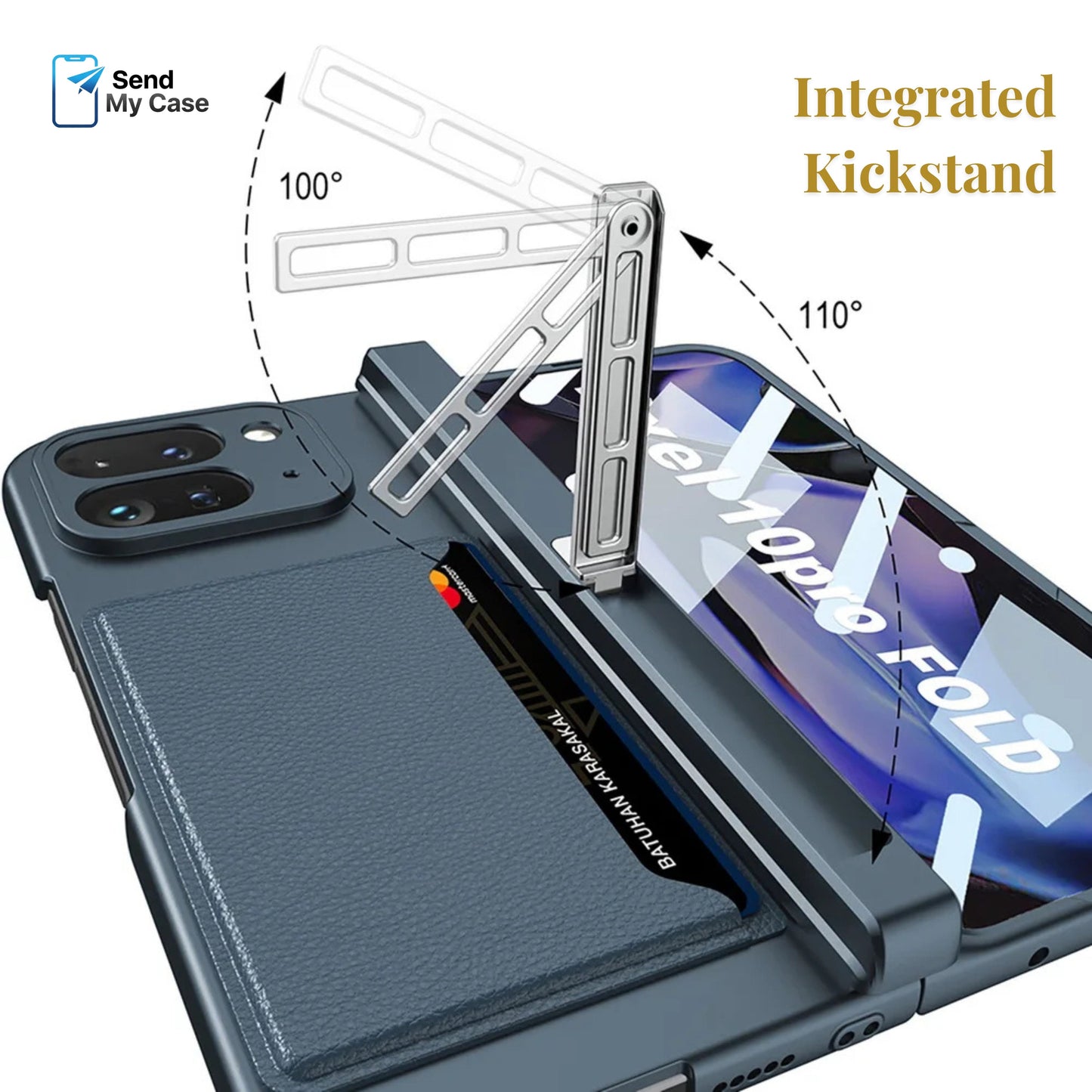 Pixel 10 Pro Fold Wallet Stand Case