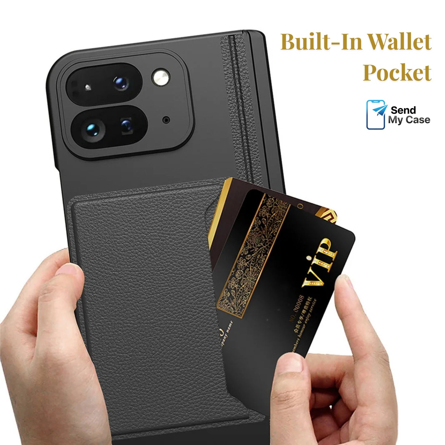 Pixel 10 Pro Fold Wallet Stand Case