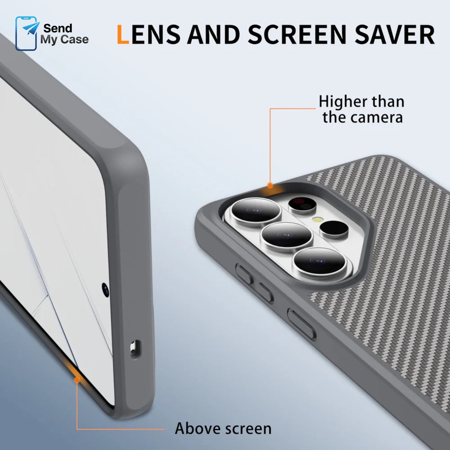 Samsung Galaxy S26 Ultra Carbon Fiber Grip Case