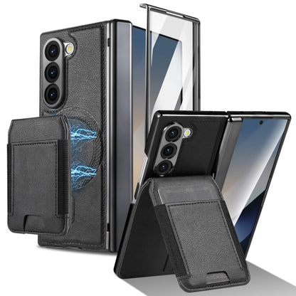 Samsung Galaxy Z Fold 7 Detachable Leather Wallet Case