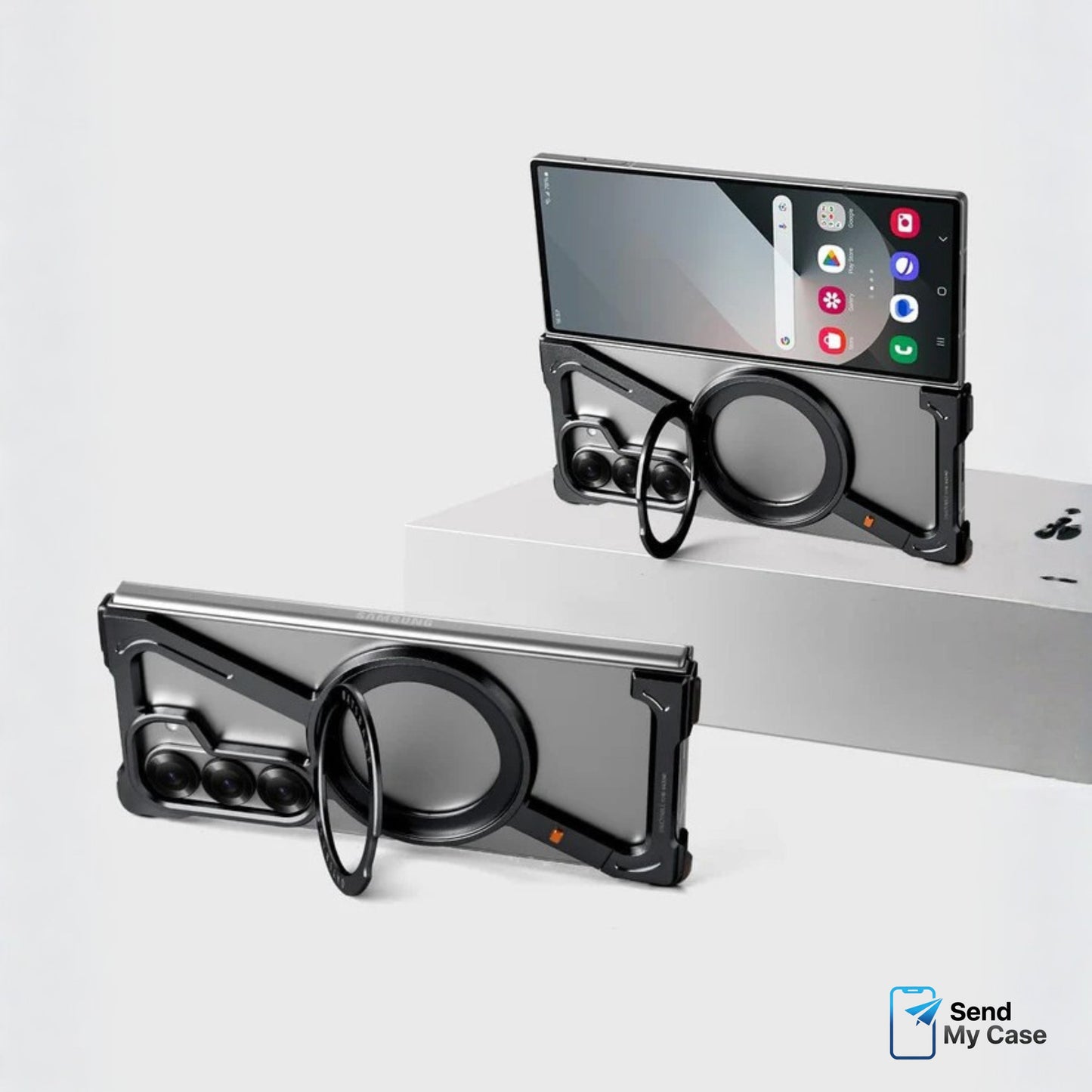 Samsung Galaxy Z Fold 7 Magnetic Ring Stand Case