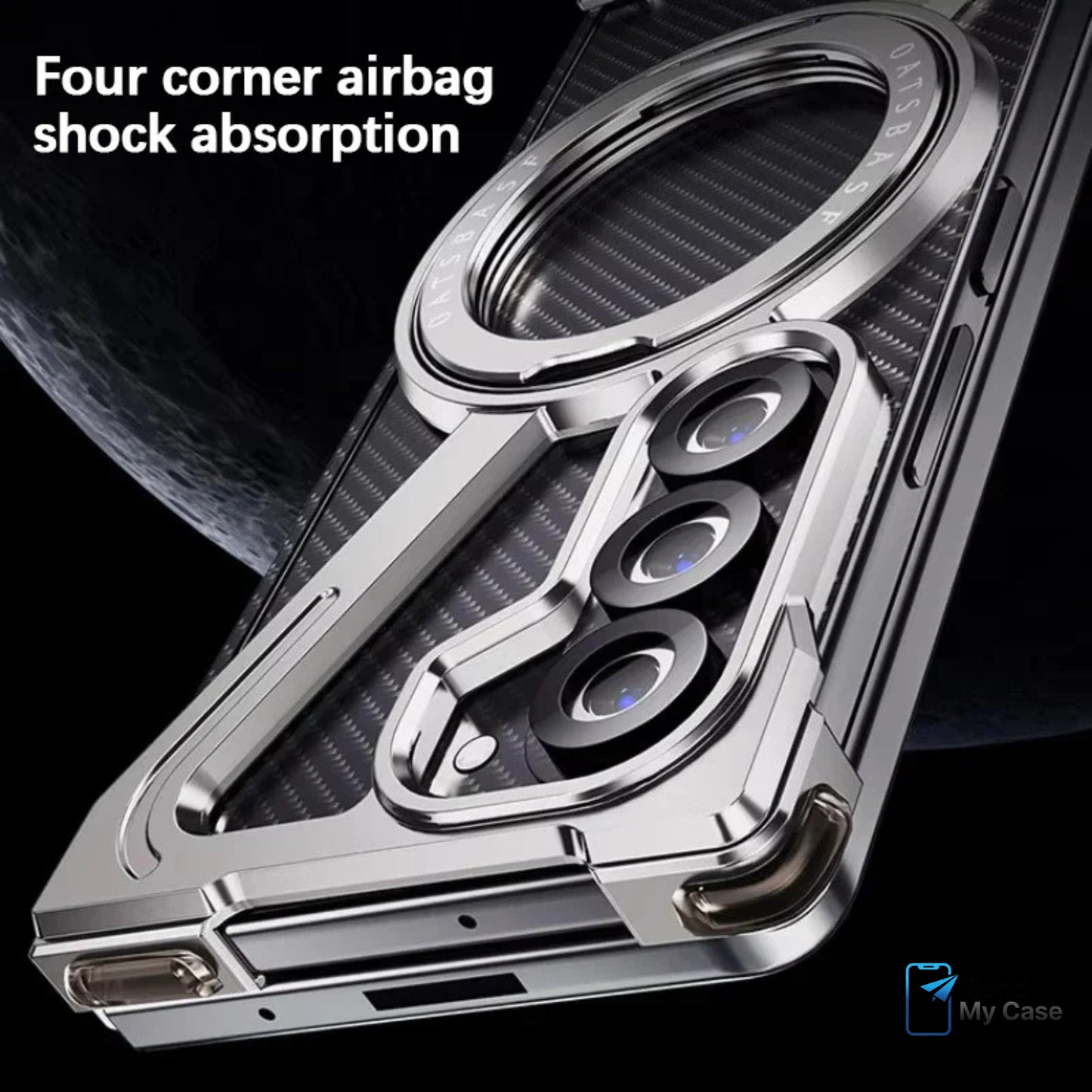 Samsung Galaxy Z Fold 7 Magnetic Ring Stand Case
